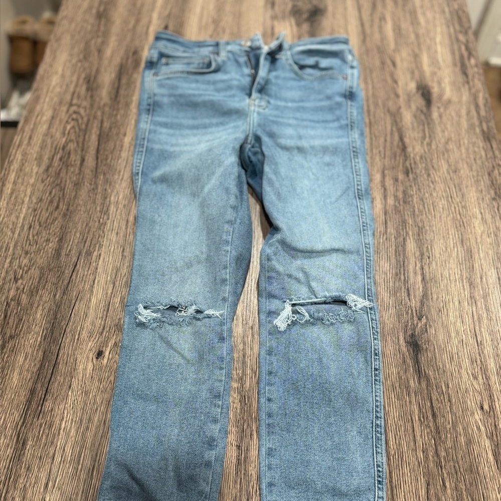 We the free denim skinny jeans size 28